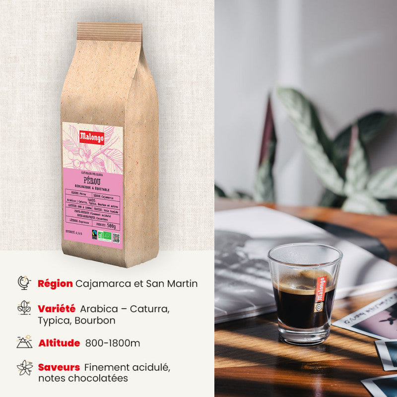 Café Grains Pérou 1kg - 2