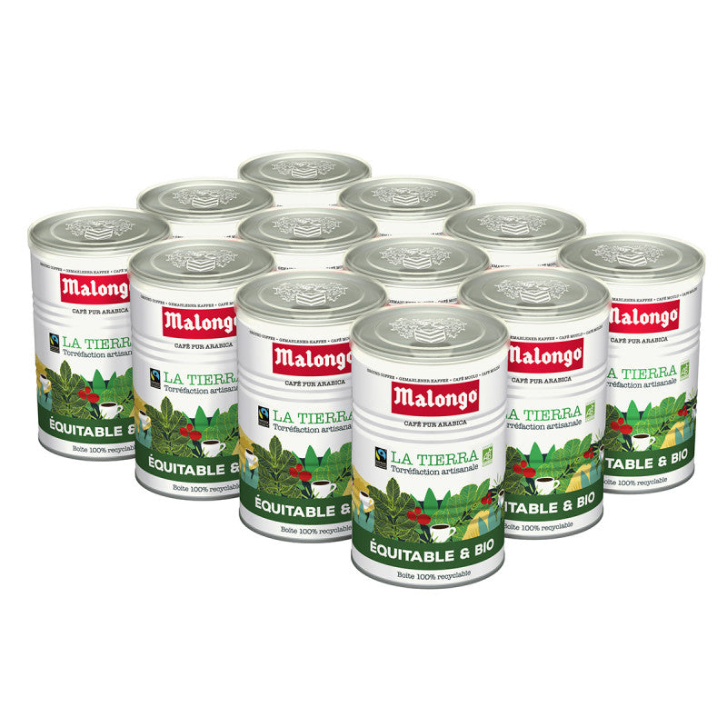 Café moulu La Tierra - Lot de 12 boites - 1