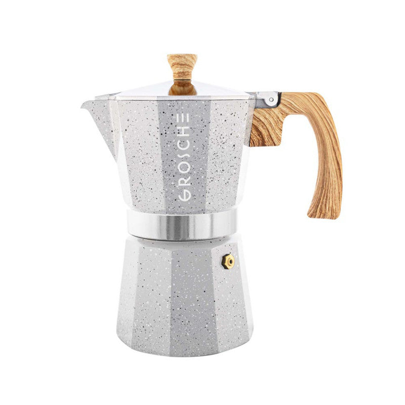 Cafetière italienne 6 tasses Grosche gris - 1
