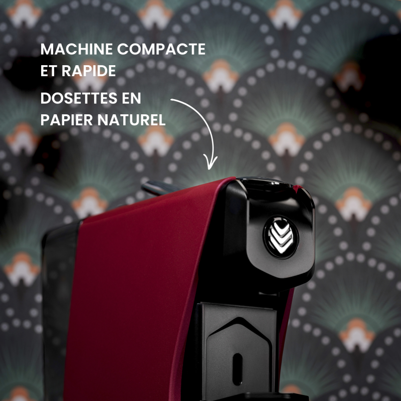 Machine Expresso EOH bordeaux - 2
